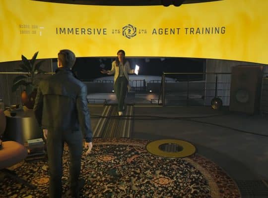 TacSim department at MI6 — Selina Tan's simulation lab